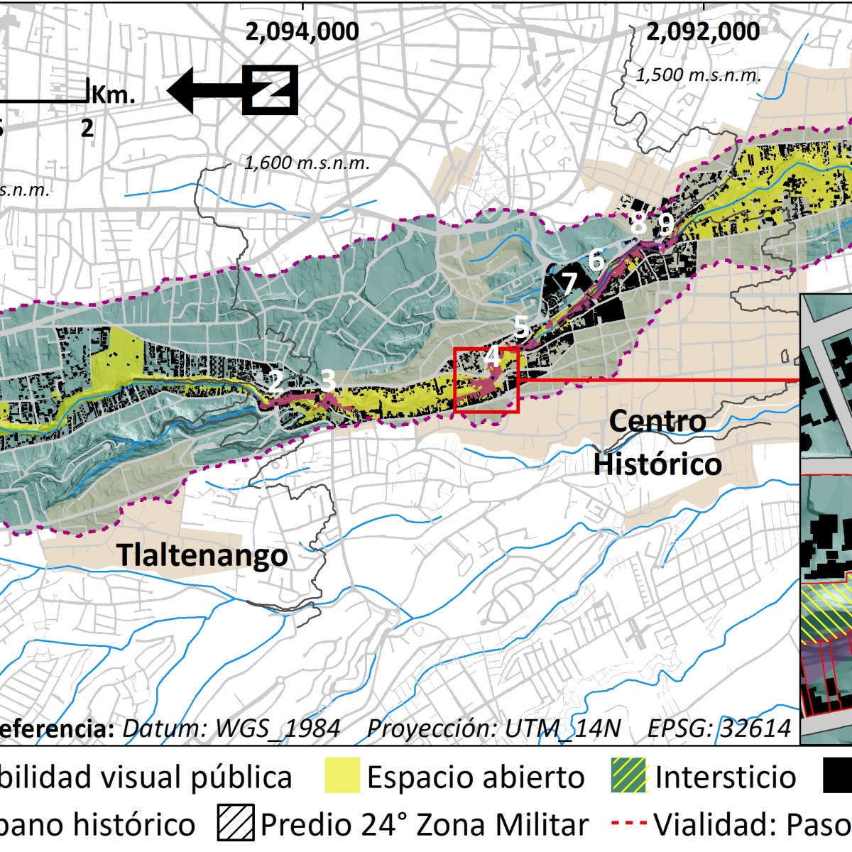 Cuantificación de la visibilidad del paisaje en las barrancas de&nbsp;Cuernavaca